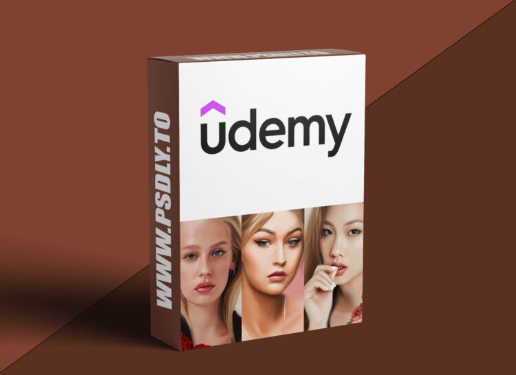 Udemy – Digital Painting: Female Portrait Illustrations In Photoshop
