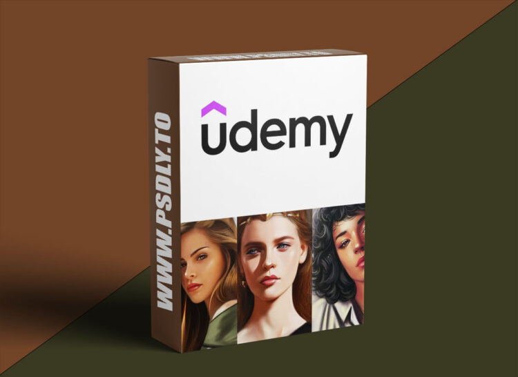 Udemy – Draw Digital Portraits: Realistic Illustrations at Photoshop