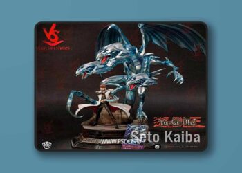 VS3D – Seto Kaiba and Blue Eyes White Dragon – 3D Print