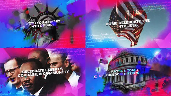 Videohive - 4th Of July Opener - 58589822
