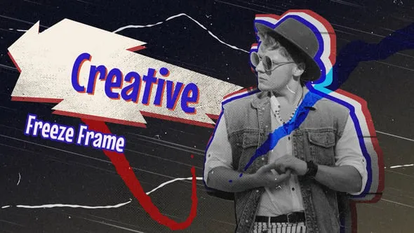 Videohive - Creative Freeze Frame - 58560848