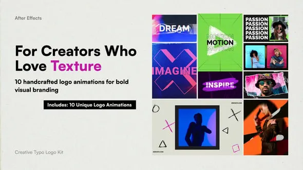 Videohive - Creative Typo Logo Kit - 58292541