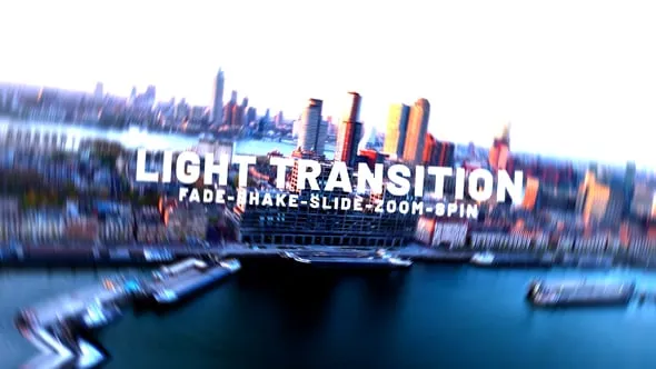 Videohive - Glow Light Transition - 58362390