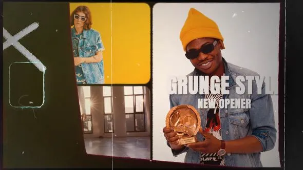 Grunge Split Opener - 58576839