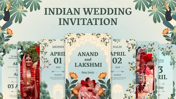 Videohive - Indian Wedding Invitation - 58590774