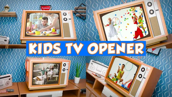 Videohive - Kids TV Opener | MOGRT - 57966358