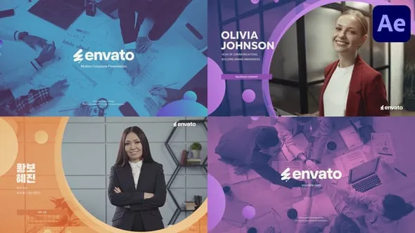 Team Introduction Slideshow for After Effects - 58590009