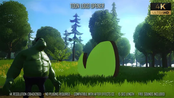Videohive - Toon Logo Opener - 39662621