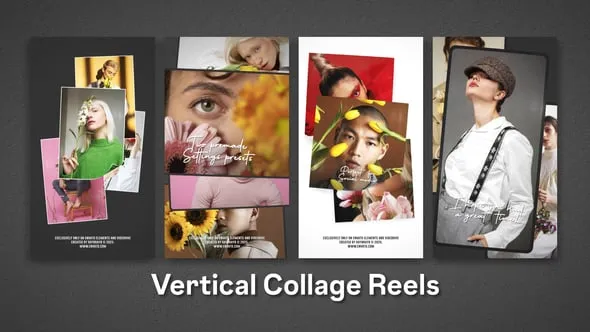 Videohive - Vertical Collage Reels - 58361770