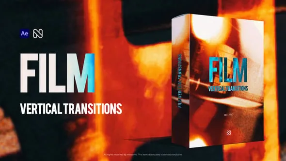 Videohive - Vertical Film Transitions - TikTok, Reels, Shorts, Stories - 58642203
