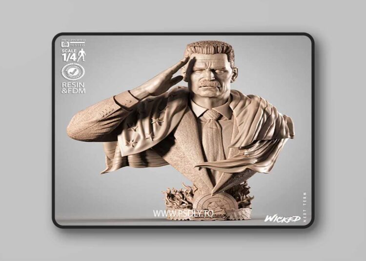 WICKED – Ross Portrait Bust 3D Print