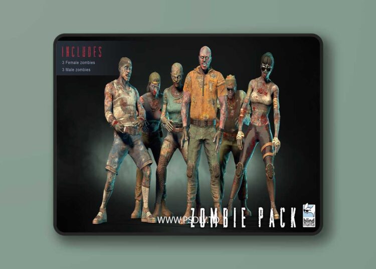 Zombies Pack 01 (4.26)