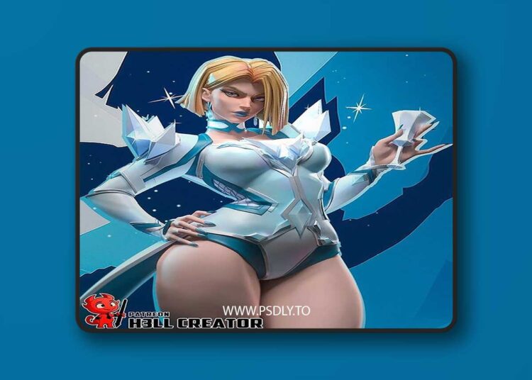 h3LL creator – Marvel – Emma Frost – 3D Print