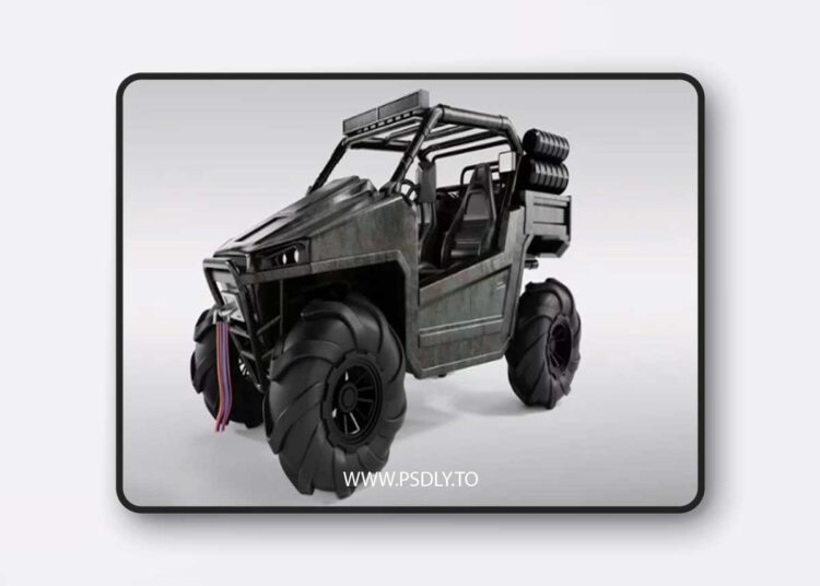 Amphibious ATV 3D Model