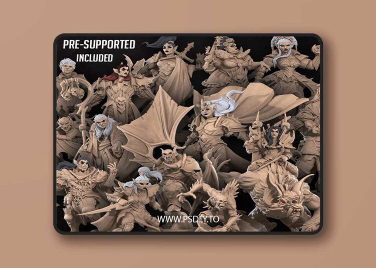 Bite the Bullet – March 2025 Release – Vampires Pt.2 3D Print