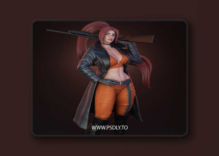 BrunoArt3D – Elsa Bloodstone 3D Print