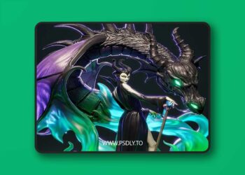 CA 3D Studios – Maleficent – 3D Print