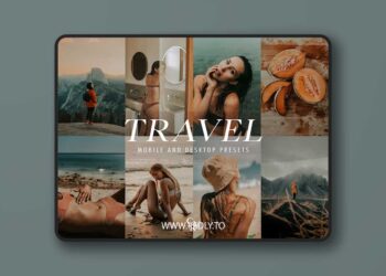 CVRpresets - 15 Travel Desktop And Mobile Lightroom Presets