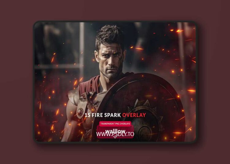 Creativemarket - Fire Spark png transparent overlays