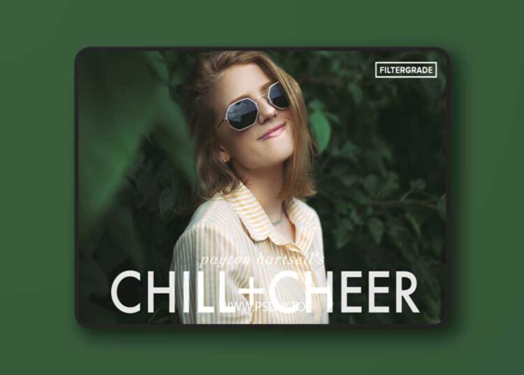 FilterGrade - Chill + Cheer by Payton Hartsell Lightroom Presets