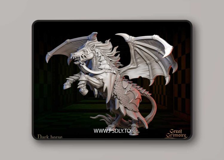 Great Grimoire – Dark Horse – 3D Print
