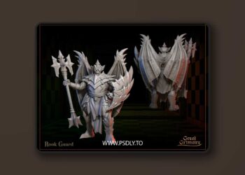 Great Grimoire – Rook Guard – 3D Print
