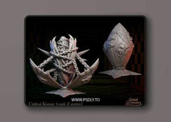 Great Grimoire – Umbral Keeper – 3D Print