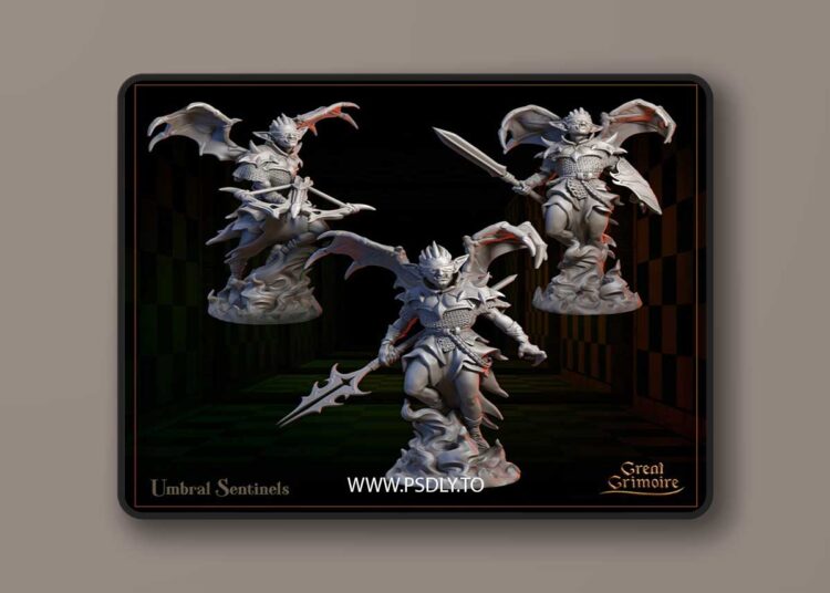Great Grimoire – Umbral Sentinels – 3D Print