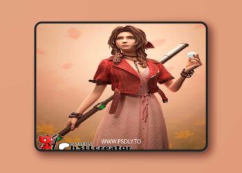 H3LL Creator – Aerith – 3D Print