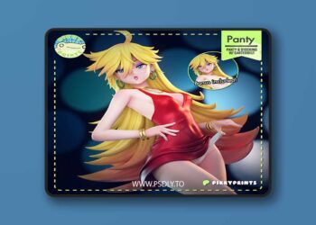 Pikky Prints – Panty Anarchy – 3D Print