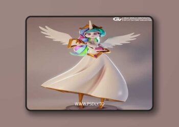 Princess Celestia 2 My Little Pony 3D Print