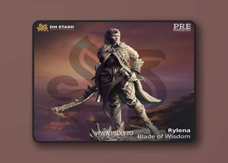 Rylena – Blade of Wisdom – 3D Print