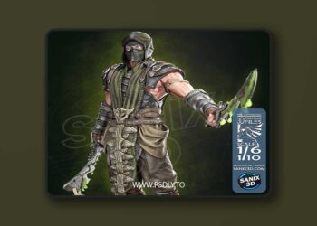 Sanix – Reptile – Mortal Combat 3D Print