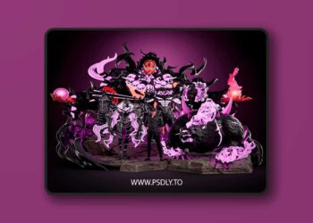Solo Leveling Diorama – 3D Print