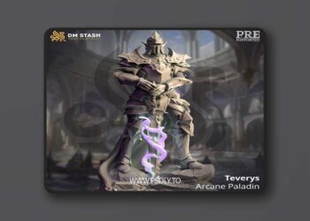 Teverys – Arcane Paladin – 3D Print
