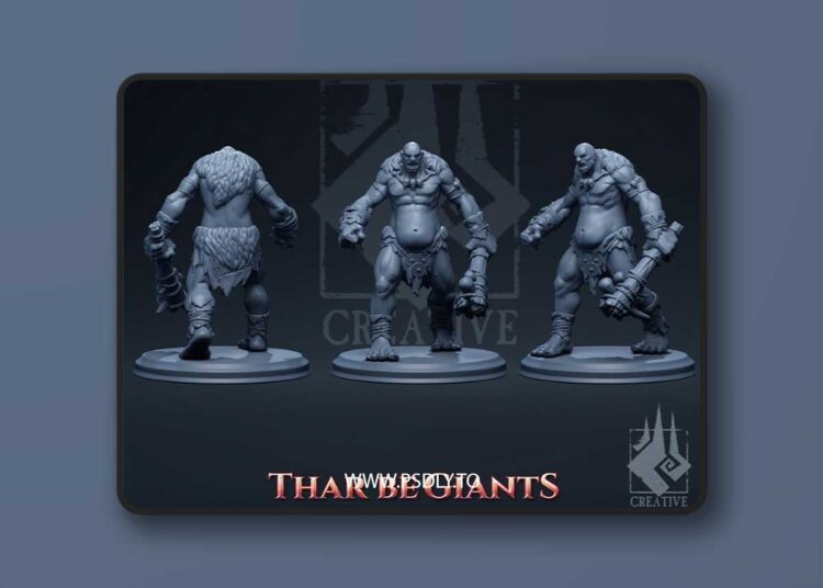 Thar Be Giants – Uugbor the Brutal – 3D Print