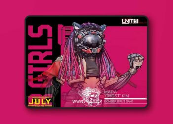 Unit9 – Bomber Girls Gang – Mara Ghost Kim – 3D Print