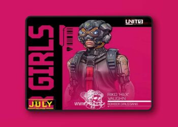 Unit9 – Bomber Girls Gang – Riko Hex Vaughn – 3D Print