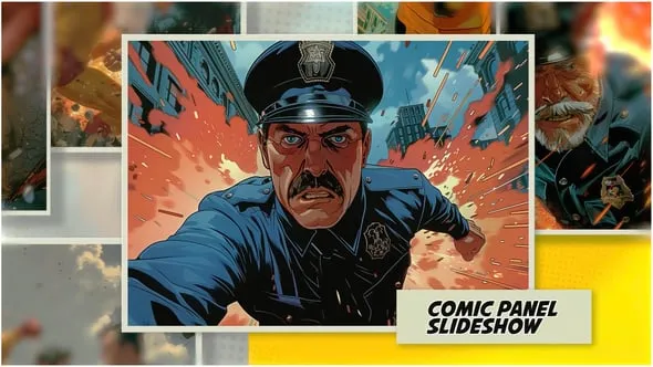 Videohive - Comic Panel Slideshow - 56438982