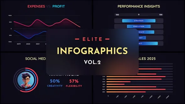 Videohive - Elite Infographics Pack Vol.2 - 58690957