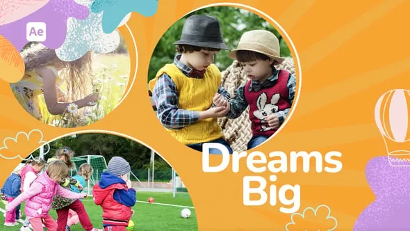 Videohive - Fun Kids Slideshow for After Effects - 58778422