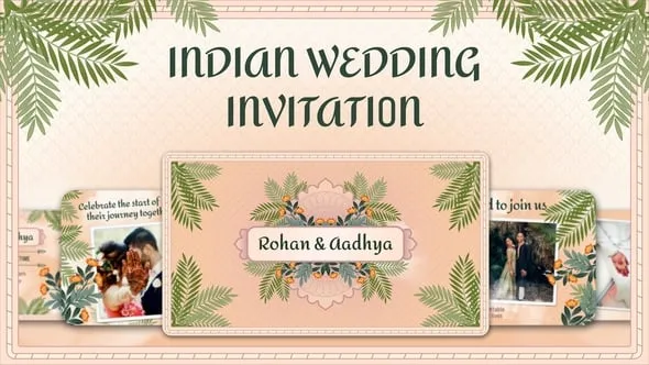 Videohive - Indian Wedding Video Template - 58791327