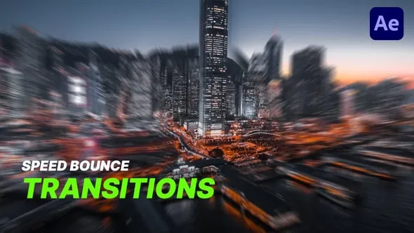 Videohive - Speed Bounce Transition - 58751599