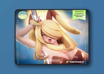 Pikky Prints – Pokemon – Cynthia (Lopunny) – 3D Print